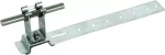 Wspornik dachowy DEHNgrip do drutu o śr. 8 mm, wys. 32 mm, z klamrą o dł. 205 mm, Al-stal nierdzewna DLH DG 8 H32 L205 V2A AL