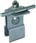 Wspornik dachowy na dach z rąbkiem stojącym, z zaciskiem do drutu o śr. 6-10 mm, Al DLH KB 6.10 KF18.22 AL