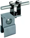 Wspornik dachowy na dach z kwadratowym rąbkiem stojącym, z zaciskiem do drutu o śr. 8 mm, Al DLH DG 8 KF18.22 AL