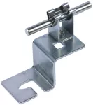Wspornik dachowy na dach z blachy trapezowej, do drutu o śr. 8 mm, stal nierdzewna DLH DG 8 TD B8.5 V2A