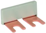 Szyna grzebieniowa 1-fazowa, 2-biegunowa, 2 moduły, Cu 16 mm² MVS 1 2