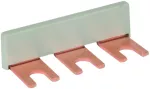Szyna grzebieniowa 1-fazowa, 3-biegunowa, 3 moduły, Cu 16 mm² MVS 1 3