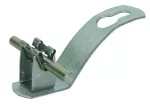 Wspornik dachowy na dach z blachy falistej, profil 5, do drutu o śr. 8 mm, z DEHNgrip, St/tZn DLH DQ 8 WPRO5 V2A STTZN