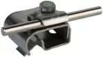 Zacisk rynnowy do drutu o śr. 6-10 mm, na wywinięcie o śr. 16-22 mm, stal nierdzewna DRK KB 6.10 W16.22 V2A