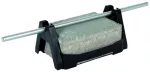 Wspornik dachowy FB2 na dach płaski, do drutu o śr. 8 mm, prowadzenie luźne, podwójny uchwyt, tworzywo sztuczne/beton DLH FB2 8 LO 141X86X70