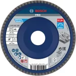 Listkowa tarcza szlifierska X571, Best for Metal D = 115 mm; K = 40, prosta 2608607334