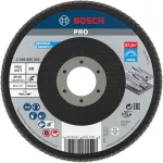 Listkowa tarcza szlifierska X571, Best for Metal D = 125 mm; K = 60, wygięta