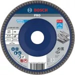 Listkowa tarcza szlifierska X571, Best for Metal D = 125 mm; K = 60, prosta 2608607339