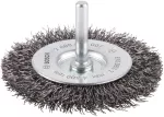 Szczotka tarczowa z drutu falistego 75 × 0,3 mm stalowa 75 mm, 0,3 mm, 8 mm