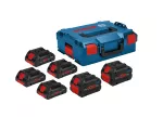 Akumulator + Ładowarka 4xProCORE18V 4.0Ah; 2xProCORE18V 8.0Ah; L-BOXX