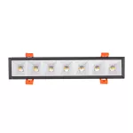 MINI16 ALLDAY INSPIRE IN DARK LIGHT 50st BIAŁY 930 10W 230V 160mm CZARNY