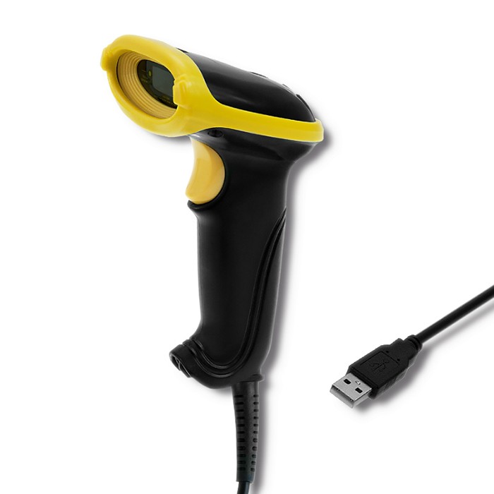 Qoltec Skaner czytnik kodów kreskowych 1D | EAN | USB