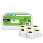Etykieta na adres zwrotny - 25 x 54 mm, biała - VALUE PACK 6 szt.