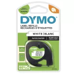 DYMO taśma 12mm/4m - papierowa, biały