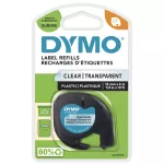 DYMO taśma 12mm/4m - plastikowa, przezroczysta