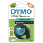 DYMO taśma 12mm/4m - plastikowa, zielona