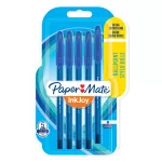 DŁUGOPISY INKJOY 100 CAP NIEBIESKI 5 NA BLISTRZE F 0,7 mm