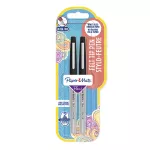 FLAMASTRY ULTRA FINE FLAIR CZARNY 2 NA BLISTRZE UF 0,5 mm