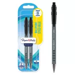 DŁUGOPISY FLEXGRIP ULTRA RT CZARNY 2 NA BLISTRZE M 1,0 mm