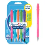DŁUGOPISY FLEXGRIP ULTRA BRIGHT RT MIX KOLORÓW OPRAWEK, NIEBIESKI 5 NA BLISTRZE M 1,0 mm
