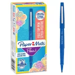 FLAMASTRY FLAIR ORIGINAL NIEBIESKI OPAKOWANIE 12 SZT. M 0,8 mm