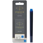 NABOJE Z ATRAMENTEM QUINK - STANDARD PK CART QINK BLU WASH BL10 NIEBIESKI ZMYWALNY - 2 x 5 szt. na blistrze
