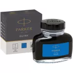 ATRAMENT QUINK W BUTELCE (57 ml) PK BOTTLE INK BLUE WASH BOX NIEBIESKI ZMYWALNY - pudełko