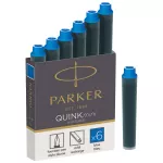 NABOJE Z ATRAMENTEM QUINK - MINI PK CART QINK SHRT BLUE BOX 6 NIEBIESKI