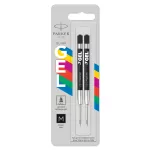 WKŁADY ŻELOWE ECONOMY PK REF PL GEL BALL M 0.7 BLK BL2 CZARNY (0.7) - 2 szt. na blistrze