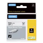 RHINO taśma/rurka termokurczliwa biała 9 mm/1,5m: na kabel o Ǿ Min. 1.73mm – Max. 3.73mm (do opisywania kabli)
