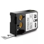 DYMO XTL taśma winylowa trwała (19 mm), Czarna na białym 7m długości