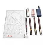 TUSZOGRAF ISOGR C SET .2 .3 .5