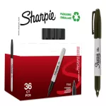Sharpie Fine czarny 32+4 F 1,0 mm