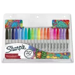Zestaw Sharpie Fine 20 szt. (opakowanie tworzywo) F 1,0 mm