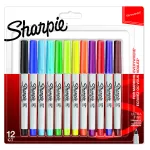 Zestaw Sharpie Ultra Fine 12 szt. UF 0,5 mm