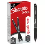 Sharpie S-GEL (korpus czarny) wkład czarny, opakowanie 12szt. M 0,7 mm