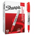 Sharpie Fine czerwony F 1,0 mm