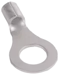 Nieizolowana końcówka oczkowa, miedź cynowana 4mm2, M8, (d1=3,4mm, d2=8,4mm)