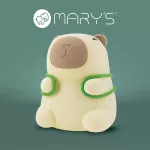 MARY'S LAMPKA NOCNA LED Kapibara Turysta RGB