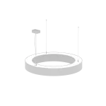 Geometric Ring LED DI-IN 800 124W 8390/3640lm 830 OPAL Szary STD 230V