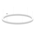 Geometric Ring LED DI-IN 2000 334W 31920lm 830 OPAL Szary STD