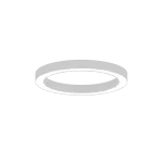 Geometric Ring LED Mini 640 NT 38W 4525lm 830 OPAL Szary STD