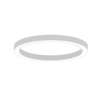 Geometric Ring LED Mini 820 50W 6030lm 830 OPAL Szary STD