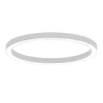 Geometric Ring LED Mini 1000 63W 7530lm 830 OPAL Szary STD