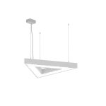 Geometric Triangle LED Lite 650 20W 2020lm 830 OPAL Szary STD 230V