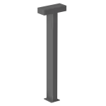 Greenlight LED 50x100 T 900mm ST 20W 1490lm 840 LNS Antracyt STD