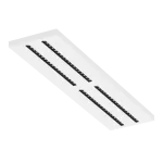 Parabolic Slim NT LED 2x 1200x300 37W 2995lm 830 mPARB Biały