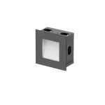 Wall Light LED 180x180 3W 240lm 830 RF Antracyt