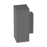 Cubic Wall IP65 LED 50° 26W 2940lm 840 RF Antracyt STD
