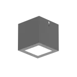 Cubic Q LED NT GU10 OPAL Antracyt STD